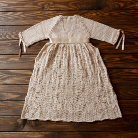 Toddler Raglan Dress Baby Girl Lace Dress 8-9 months 68 - 74 cm