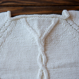 Cable Knit Dress Boys' Blessing Outfit