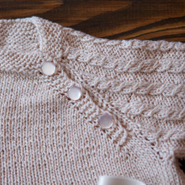 Knit Baby Girl Dress 3-6 months 57-68cm 1.87'-2.23' Blessing