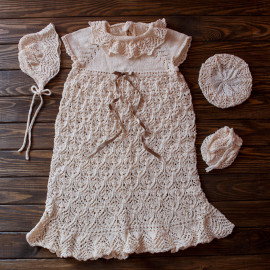 Seamless Baby Dress Special Occasion Dress 12-18m