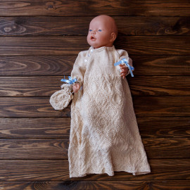 Baby Knit Dress Naming Ceremony Seamless