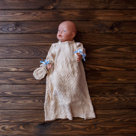 Baby Knit Dress Naming Ceremony Seamless
