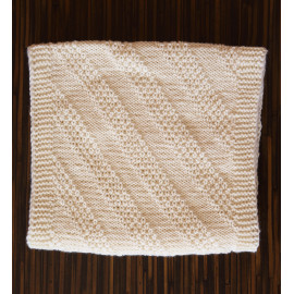 Cream Winter Scarf Knit Infinity Scarf