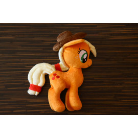 Hand-Sewn Plush Stuffed Toy Applejack Pony
