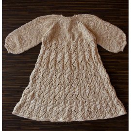 Vintage Knit Robe Boy Historical Clothes Raw Beauty 18 months
