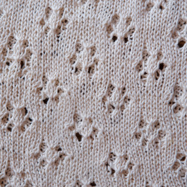 Loosely Hand knitted Traditional Christening Dress Baby Girl 7