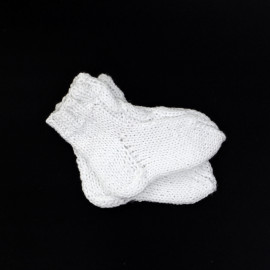 Summer Baby Clothes Pure White Color Set Baby Socks Baby Hat