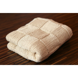 Newborn Handmade Geometric Pattern Pram Blanket