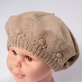 Beret for the little princess "French mood", Child Size