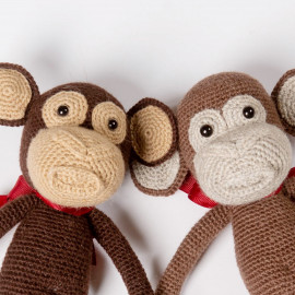 Browny Friendly Monkeys, Funny soft toys