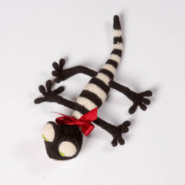 Gift Lizard Striped funny reptile for kids