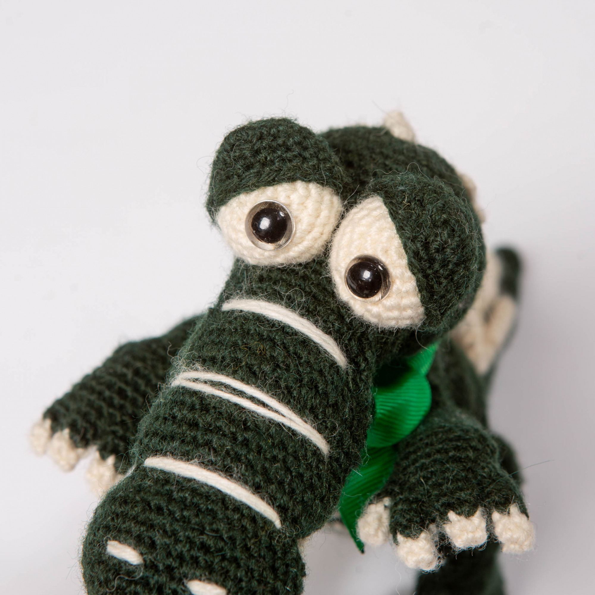 Green Aligator for Your Kid Crochet Soft Toy