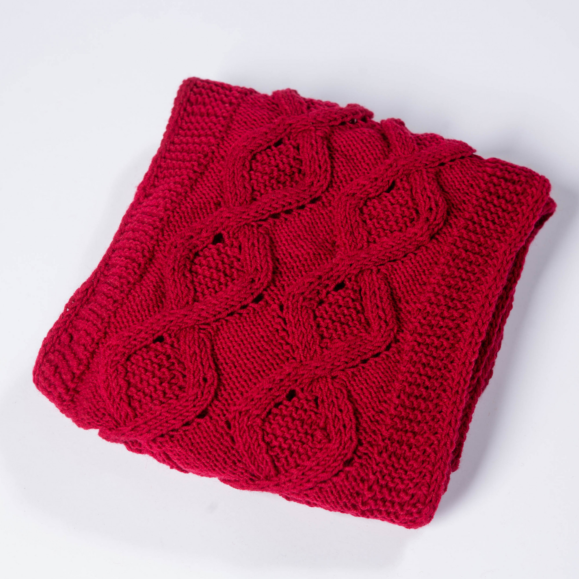 Buy Woolen scarf Red stylish accessory