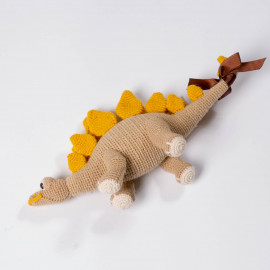 Dino for a child Crochet soft toy Explore the world playing