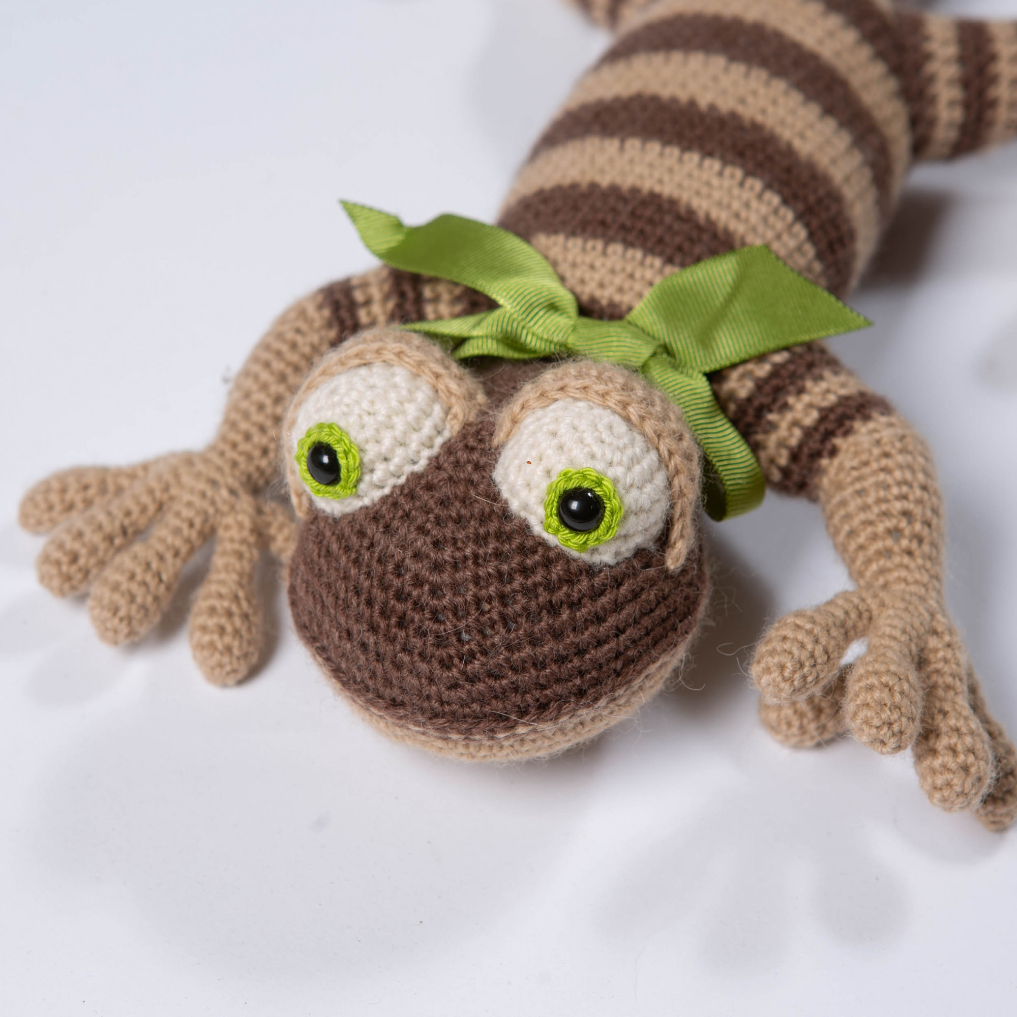 Toy - Lizard for the kid. A wonderful gift. Crochet lizard