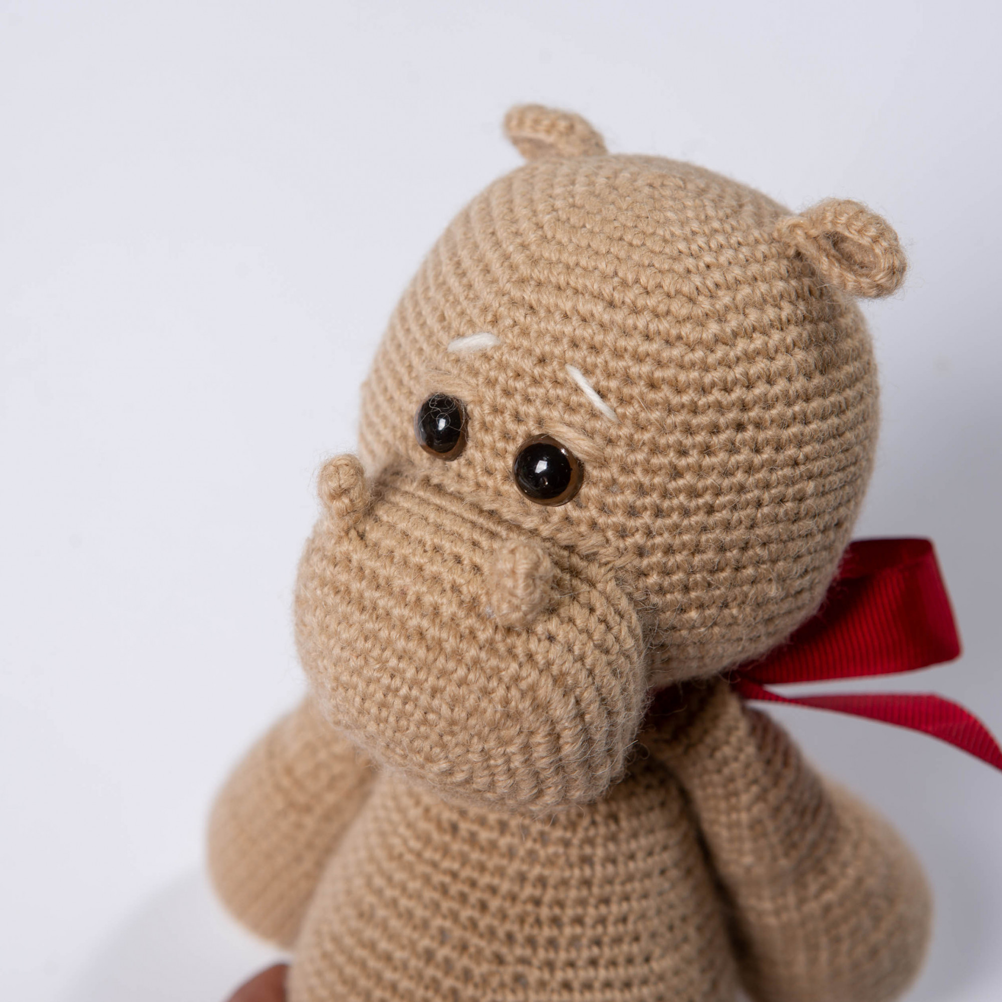 Toy Hippo The best gift for the kid Crocheted Hippo