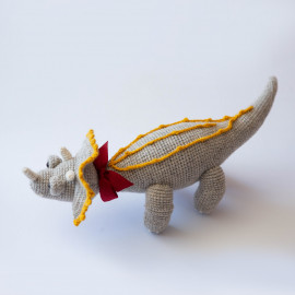 Soft toy Dinosaur Triceratops Soft Dino for kid