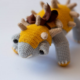 Dinosaur for kids. Crochet Dinosaur. Dinosaur stuffed toy