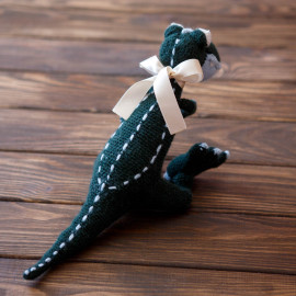 Green Rex Handmade Gift Stuffed Toy