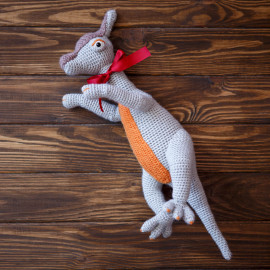 Crochet Dinosaur Prehistoric Stuffed Dino Toy